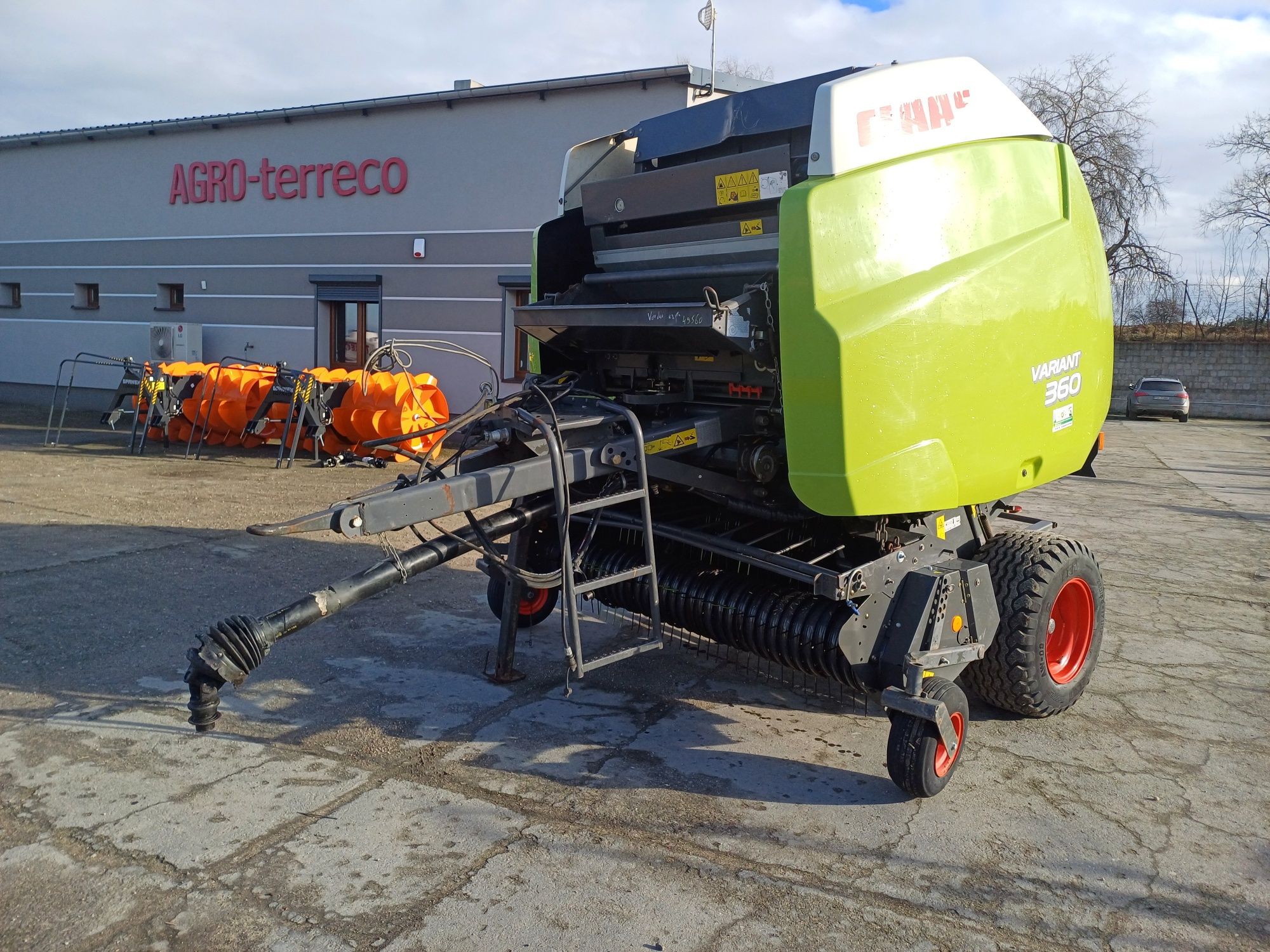 Prasa Claas Variant 360 RC rotor z nożami 16 tys balotow