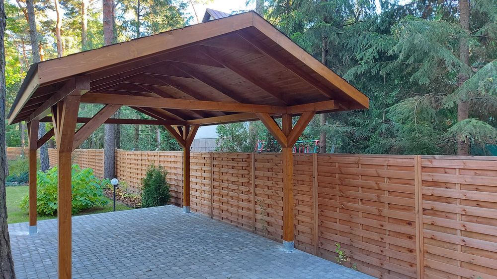 Wiata drewniana, Altana