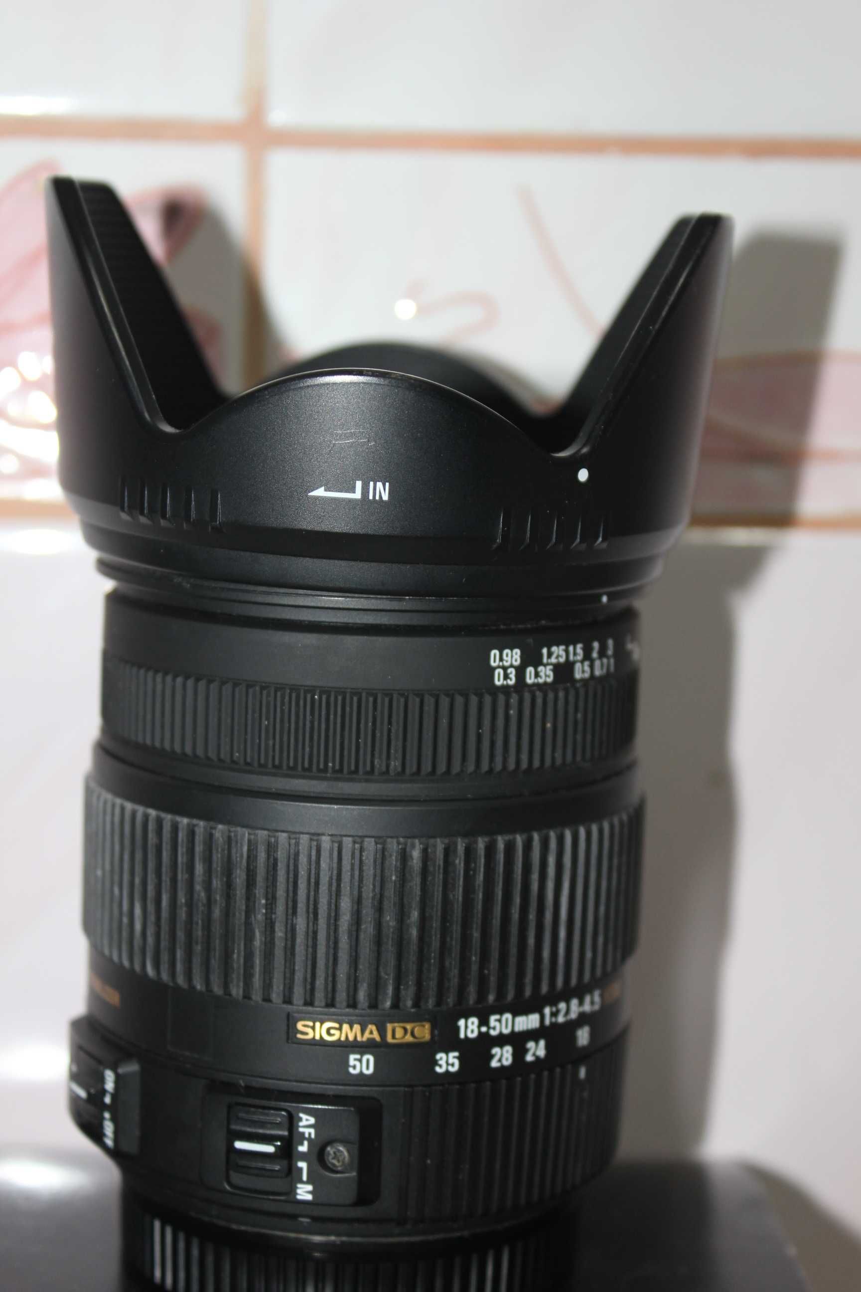 Как новый объектив на Canon  Sigma 18-50 2/8