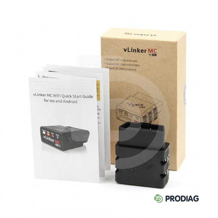 VGate vLinker MC+ WI-FI - автосканер (BimmerCode, Forscan, ALfa Obd)