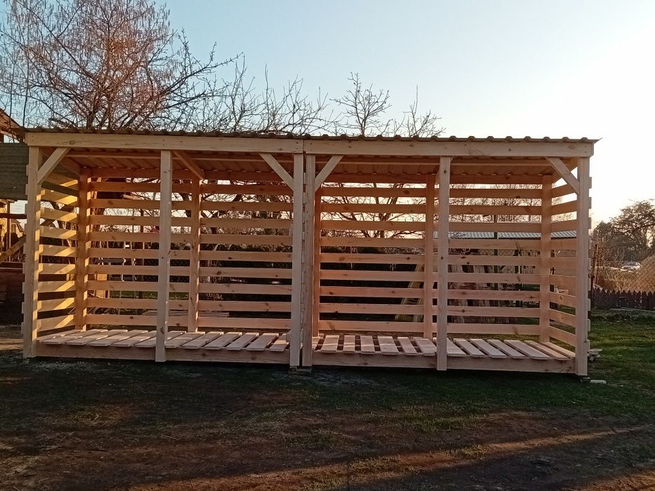 Drewutnie (schowki ) na drewno małe I duże