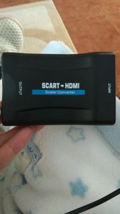 Adaptador scart hdmi