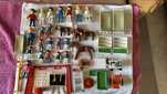 Lote de peças e antigas figuras da Playmobil