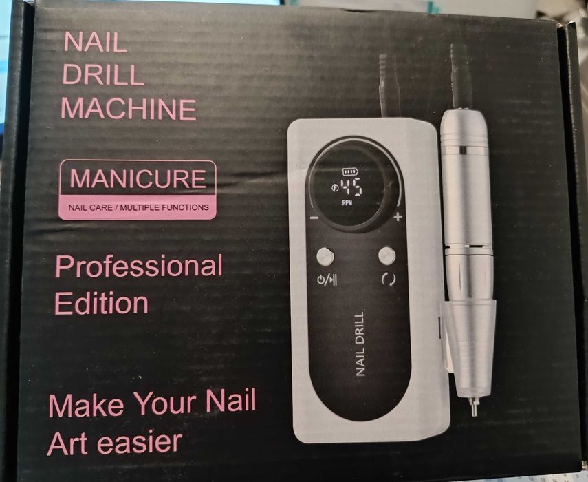 Elektryczna frezarka do paznokci 45000RPM Nail Drill Machine