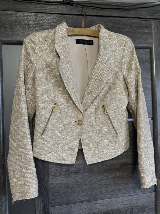 Твідовий піджак від Zara