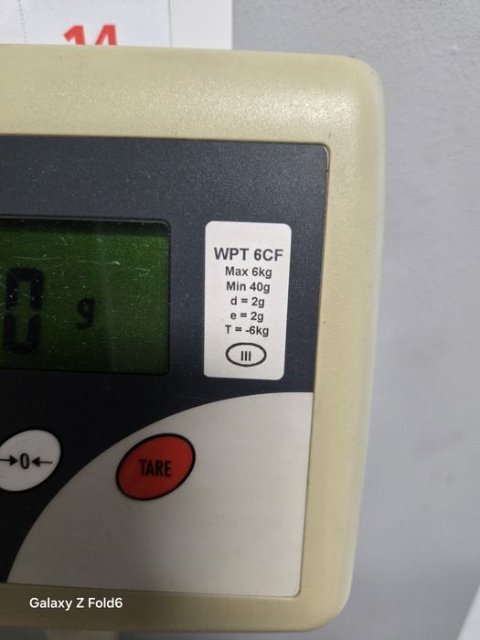Waga Radwag WPT 6CF