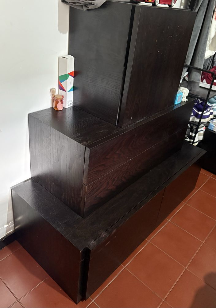 Cama de Casal sommier + cabeceira