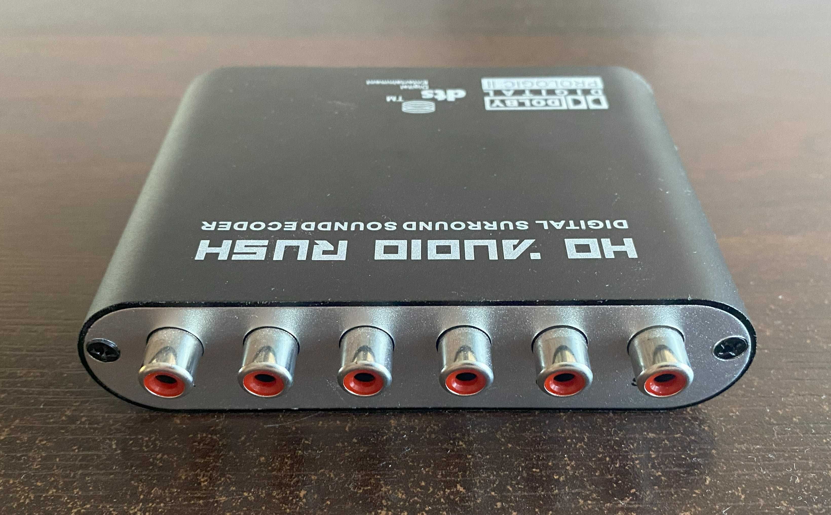 Dekoder optyczny toslink SPDIF 5.1 analog AC3/DTS