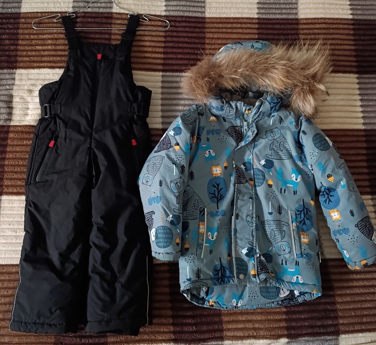 Продам зимовий комплект на хлопчика. Розмір 110