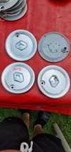 RENAULT Dekiel emblemat  model do alu felg 143mm, komplet