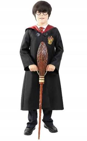 Harry Potter strój 134/140 z miotłą nimbus 2000