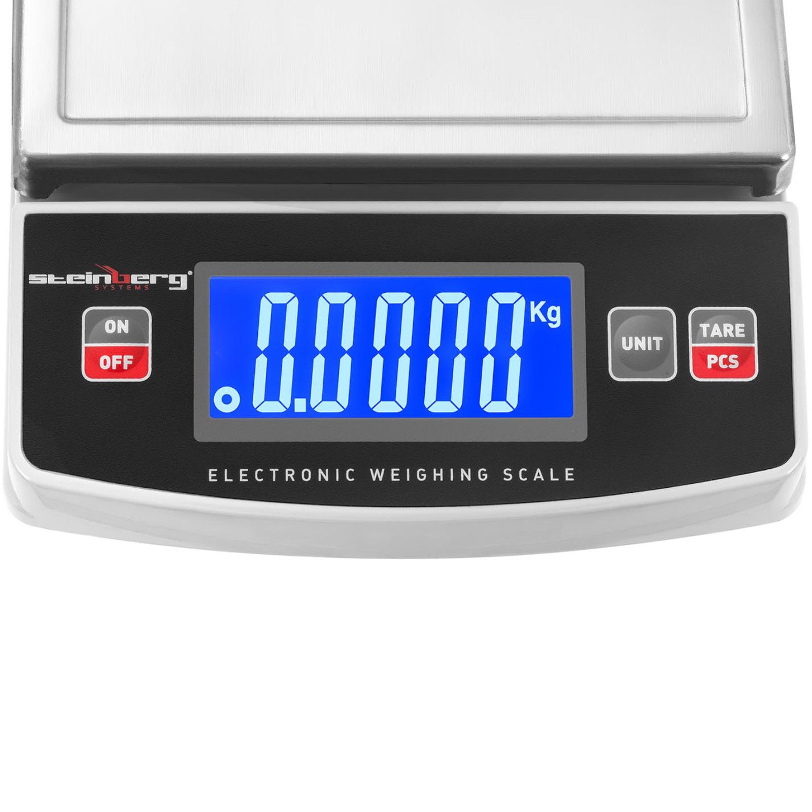 waga stołowa kuchenna z funkcją zliczania sztuk lcd 5000 / 1 g