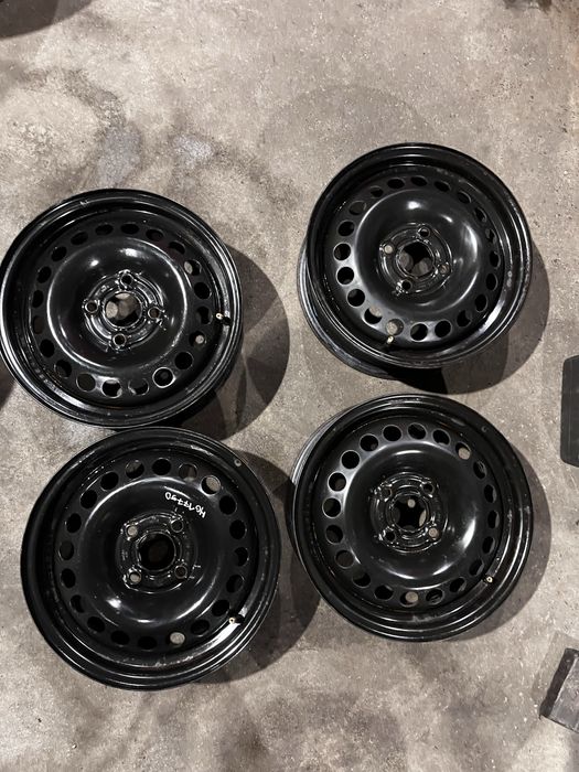 Felgi stalowe 14’ 4x100 Opel plus czujniki