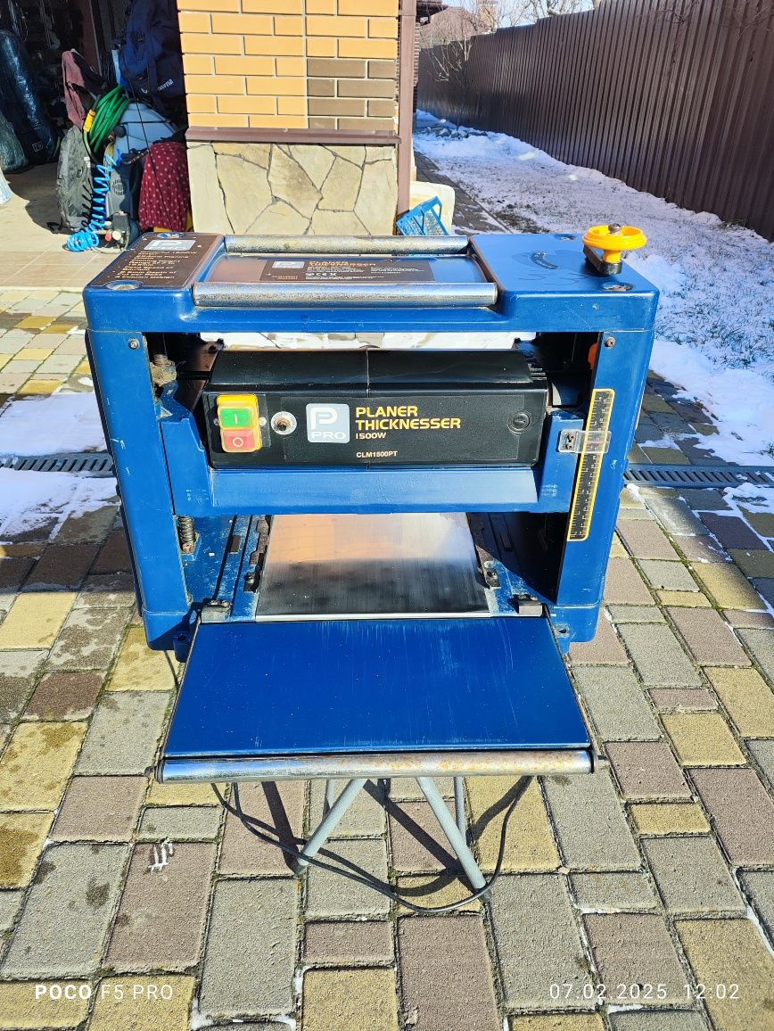 Рейсмусовий станок/верстак Power Performance Pro CLM1500PT 1.5кВт