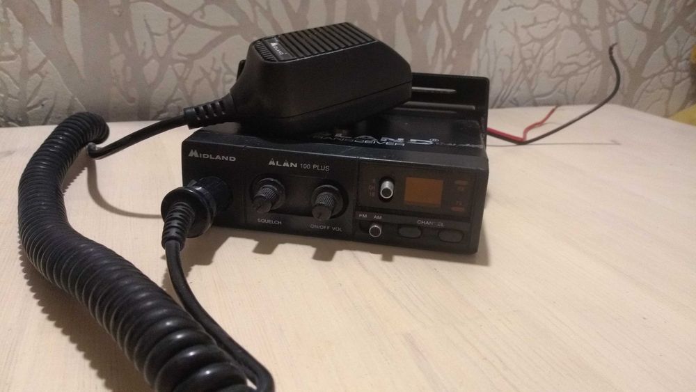 CB radio Midland Alan 100 Plus + gruszka