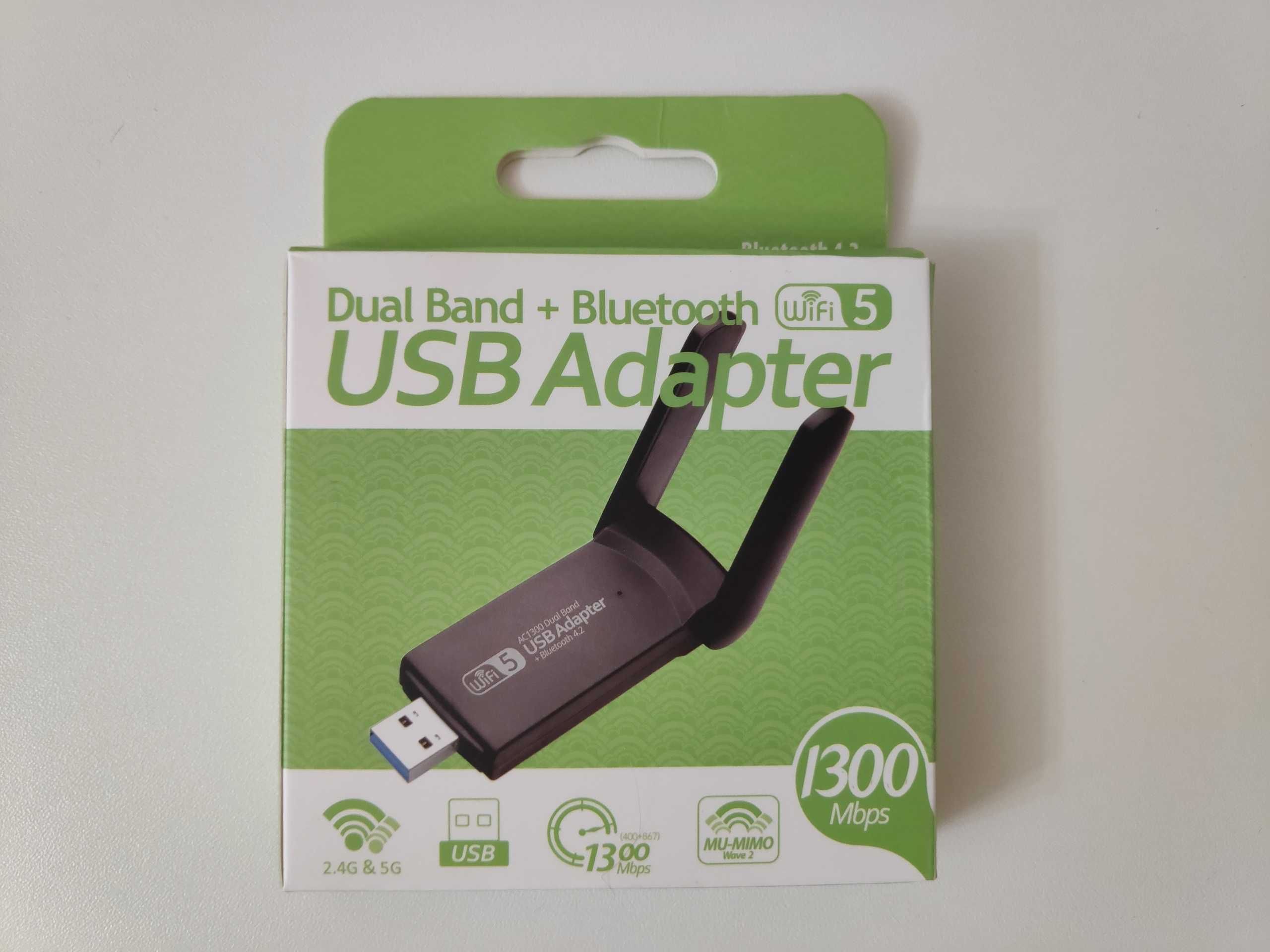 Беспроводной Двухдиапазонный USB, Pci-e Wi-Fi адаптер 2.4 / 5 Ghz!