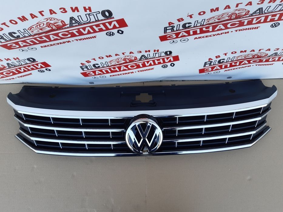 Решетка радиатора VW Passat B8 USA