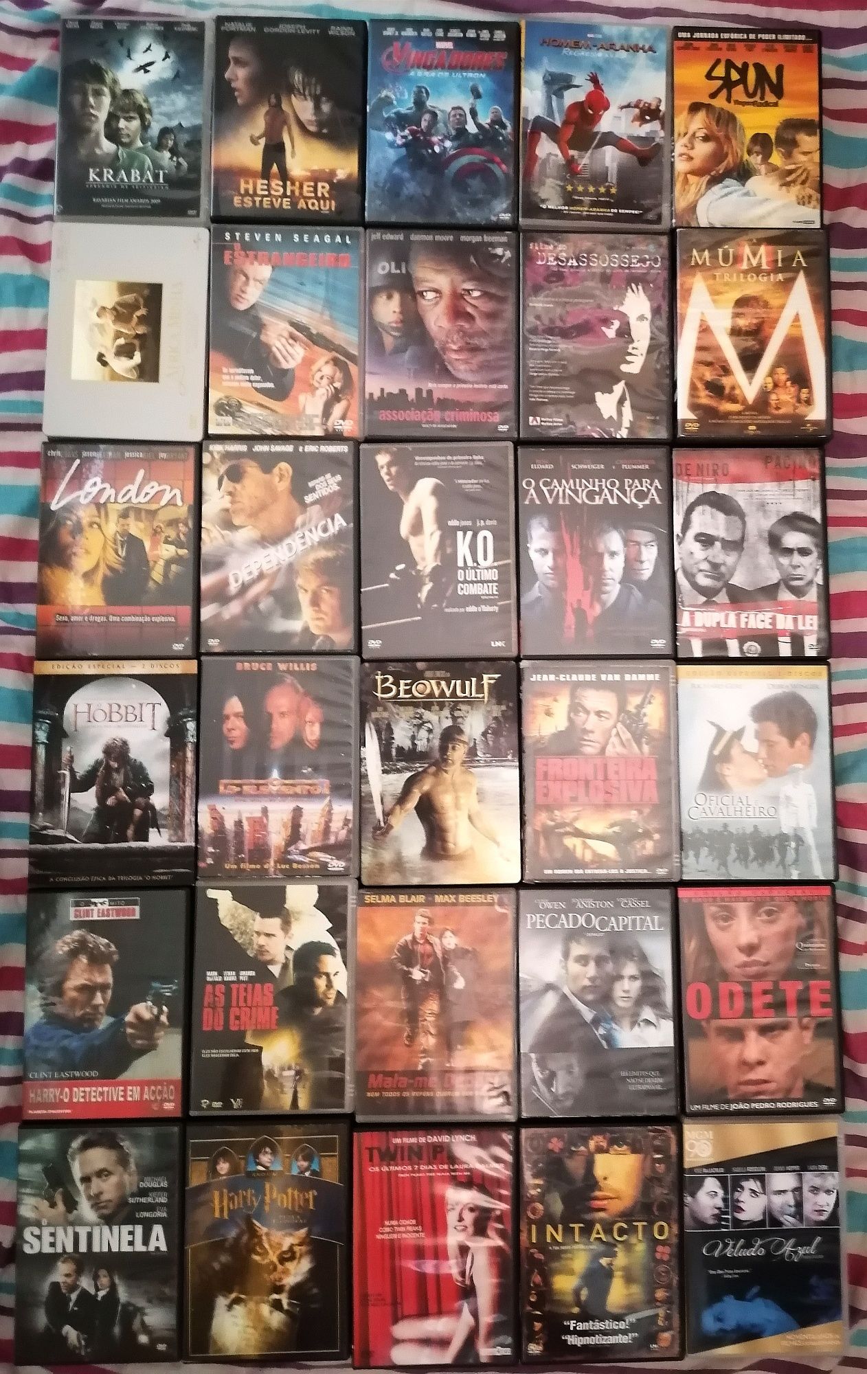 LOTE 266 DVD's Originais (LOTE 55)