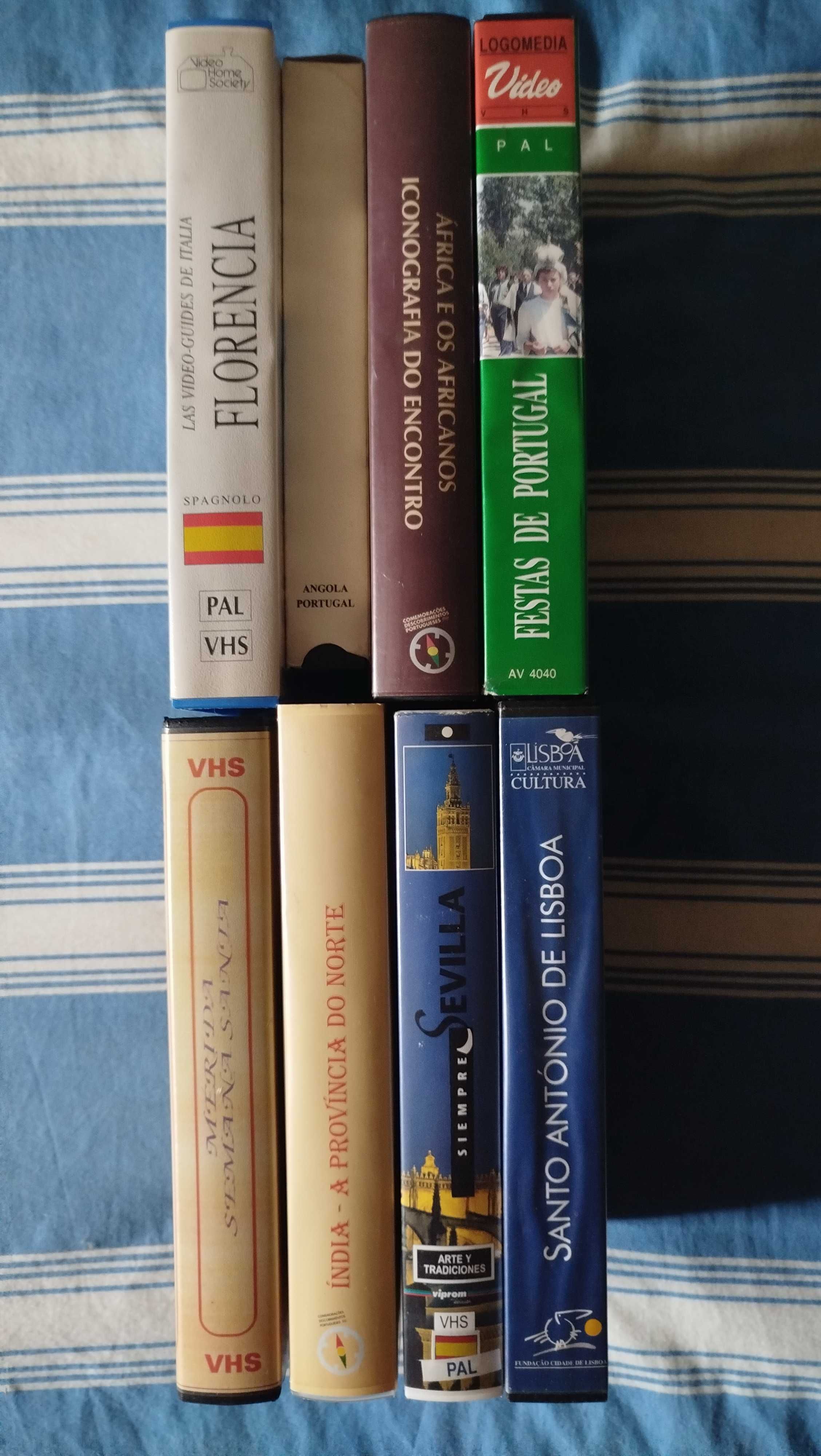 Cassetes VHS RARAS Institucional Cultura Povos Documentário TODAS: 50€