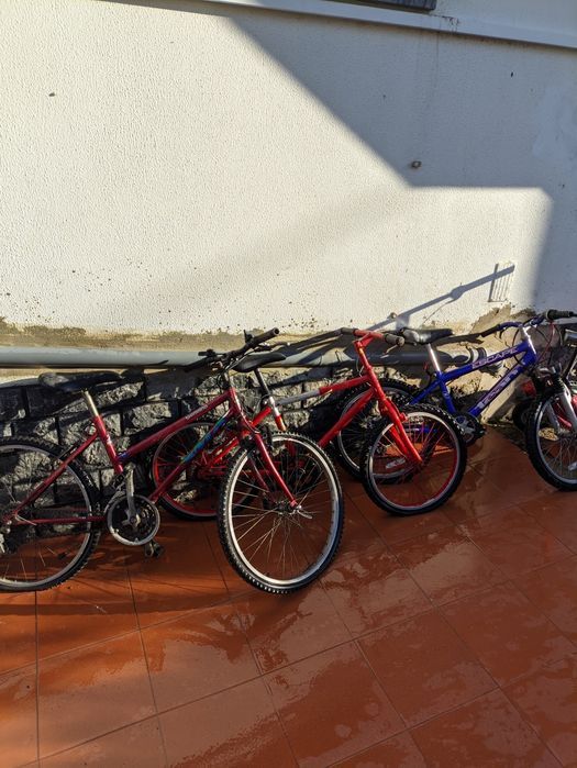 3 bicicletas para despachar