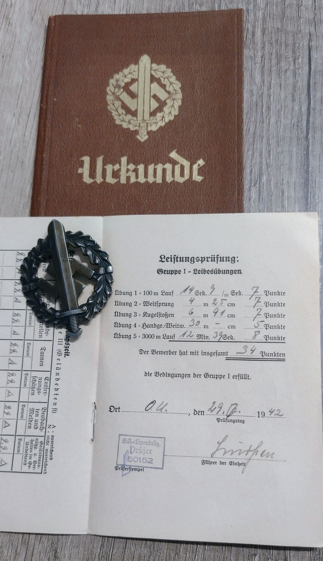 Militaria III Reich Documentos