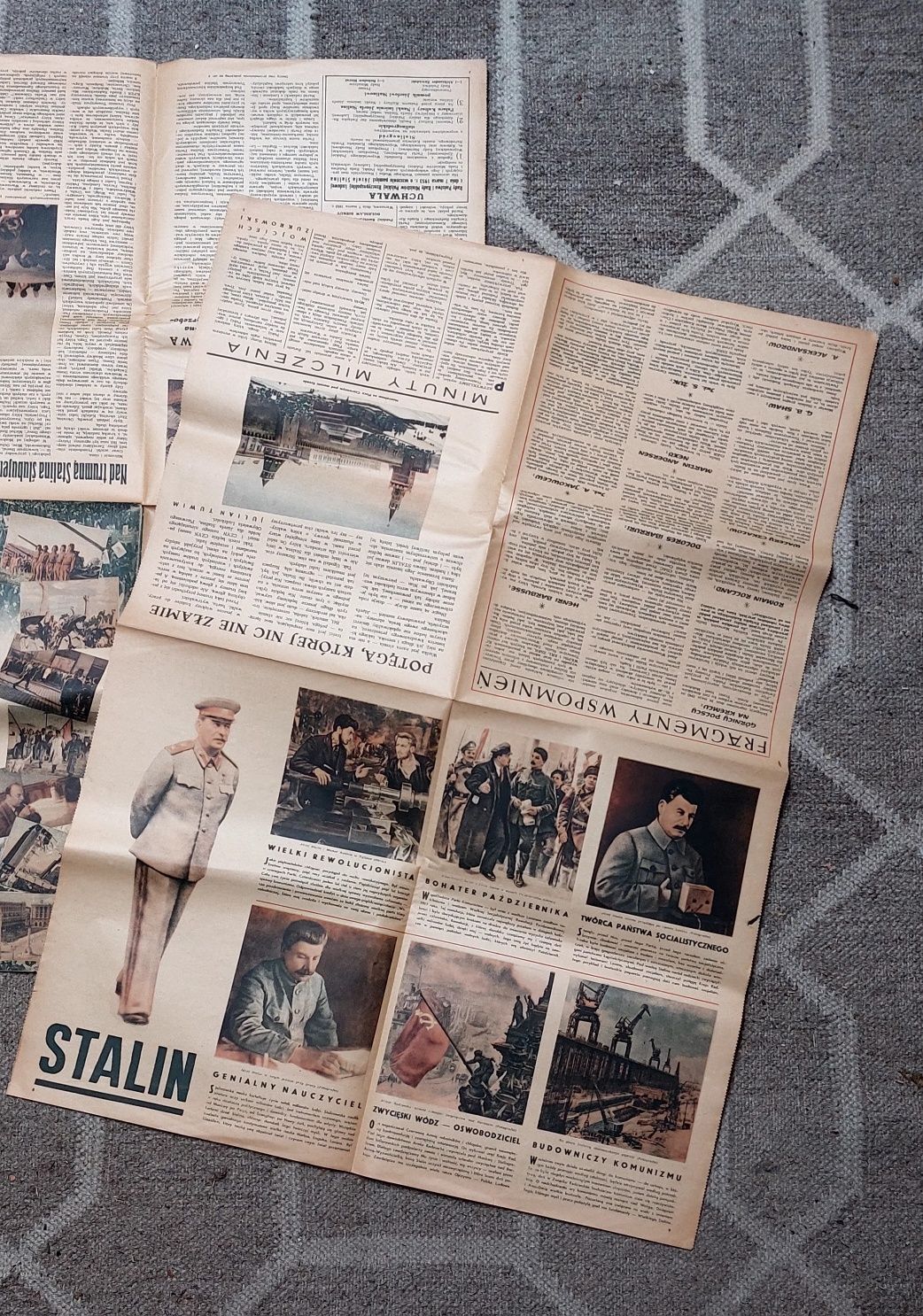 Stara gazeta Przekrój stalin śmierć Stalina 1953