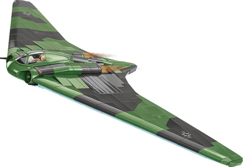 Klocki Cobi 5757 Samolot Horten Ho 229 Gotha Go Figurka Pilota 953 El.