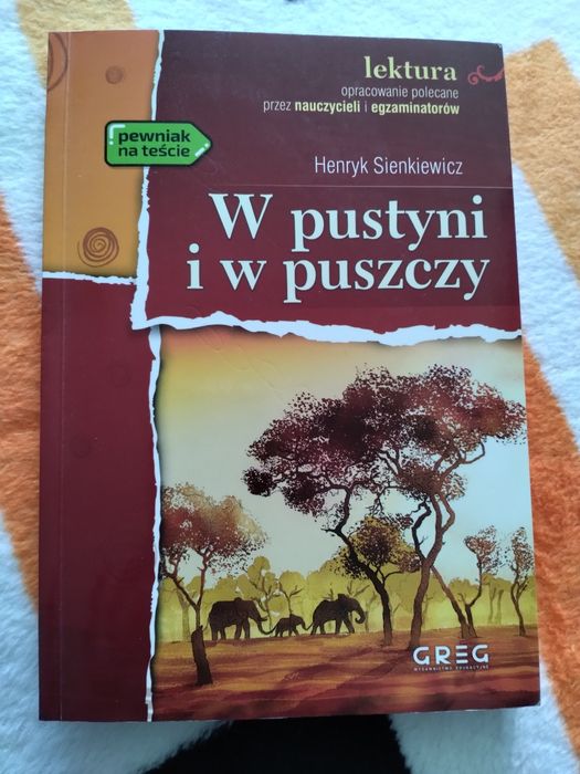 Ksiazka W pustyni I w puszczy