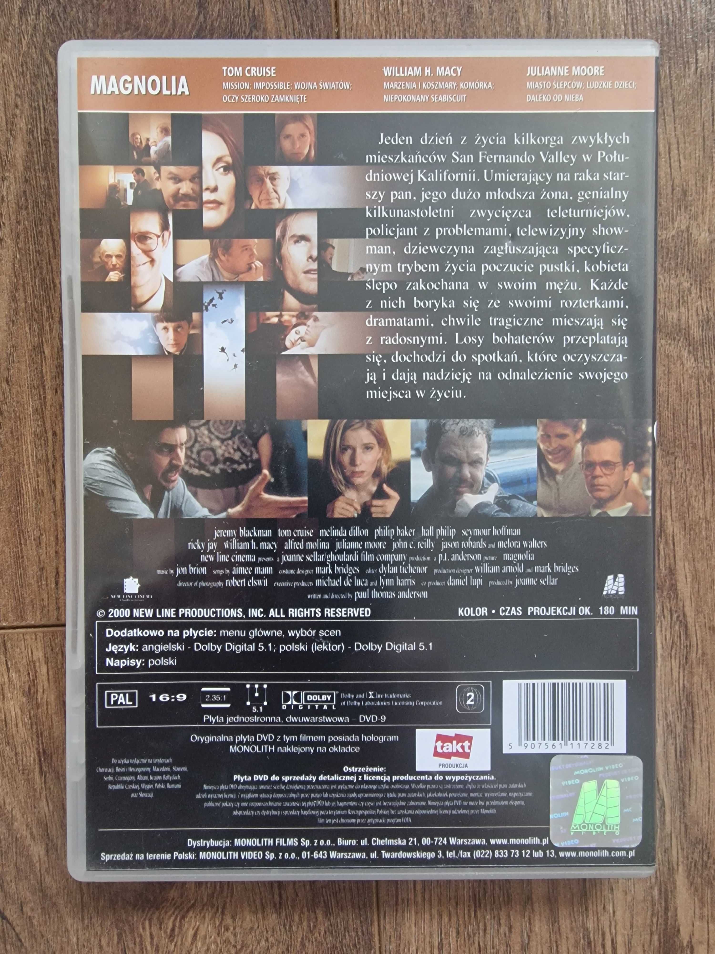 MAGNOLIA - Tom Cruise, Julian Moore, Alfred Molina -PL lektor i napisy