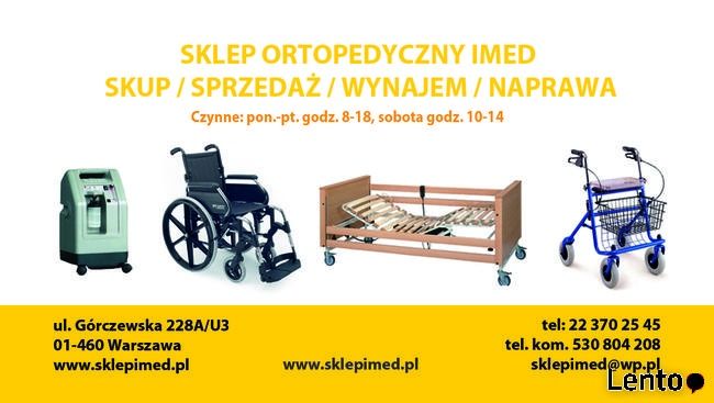 Stojak na | do Kroplówki Wypożyczalnia od 50zl/msc Warszawa Sklep IMED