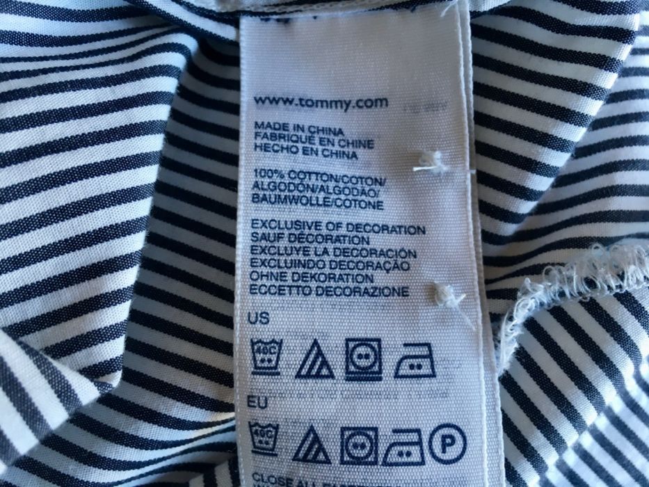 Camisa riscas Tommy Hilfiger (tam 10) [ULTIMO PREÇO!]