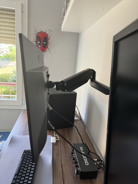 Suporte de Parede BONTEC para 2 Monitores