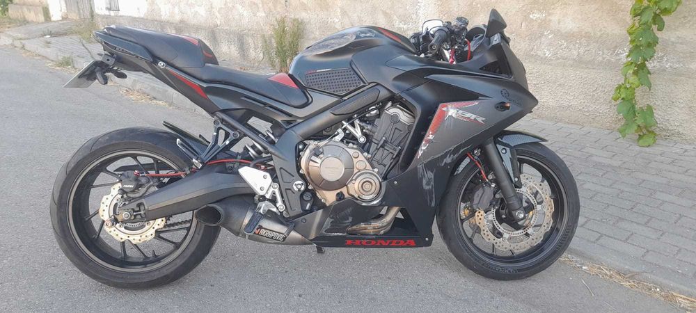 Honda CBR 650, 2017 Acidentada