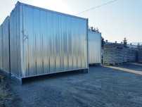 Ogrodzenie budowlane PELNE z blachy trapezowej
