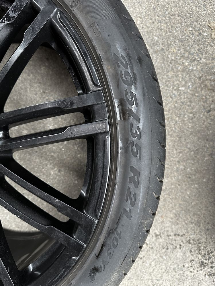 Диски колёса porsche cayenne gts r21 резина pirelli pzero 295/35/21