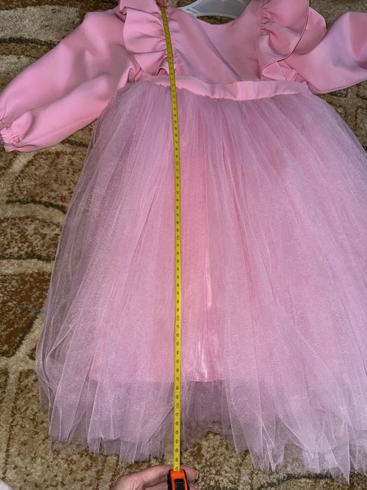 Святкова рожева сукня 98-104