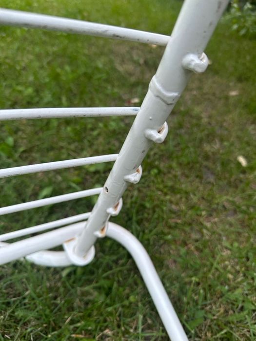 Ikea PS Vintage fotel ogrodowy metal, Retro, Scandi Minimal, Prouve