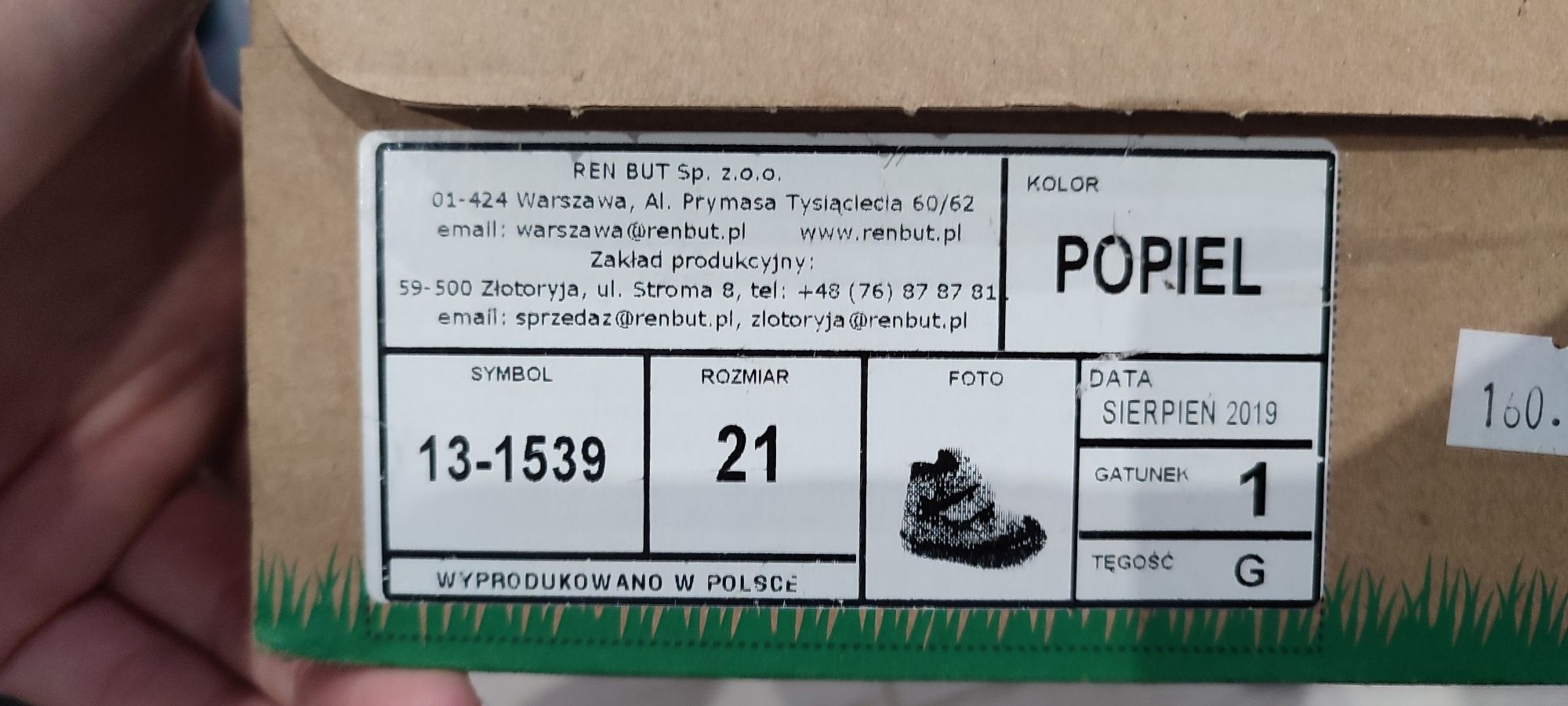 Trzewiki, półbuty zimowe renbut roz 21