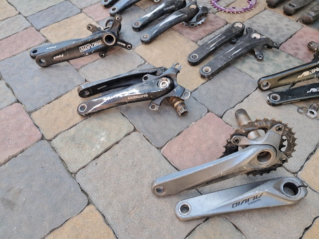 Система шатунів, шатуни Shimano Deore Xt Alivio Sram Truvativ SrSuntor