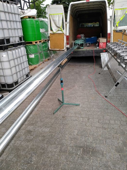 Виготовлення ринви безшовної жолоб металеві водостоки