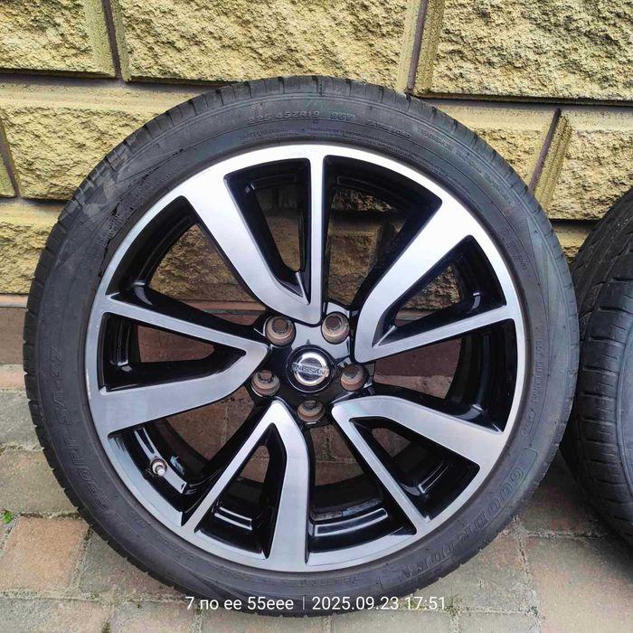 Легкосплавні диски r19 5/114.3 Nissan