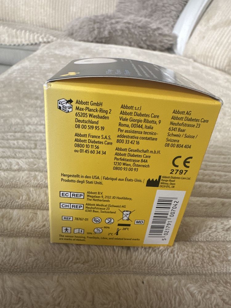 Czujnki libre 3 plus