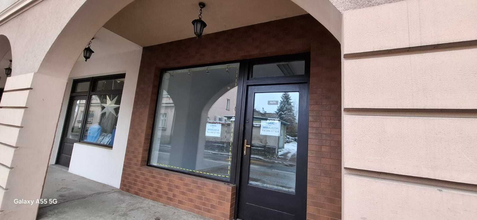 lokal do wynajęcia Kęty centrum podcienia
