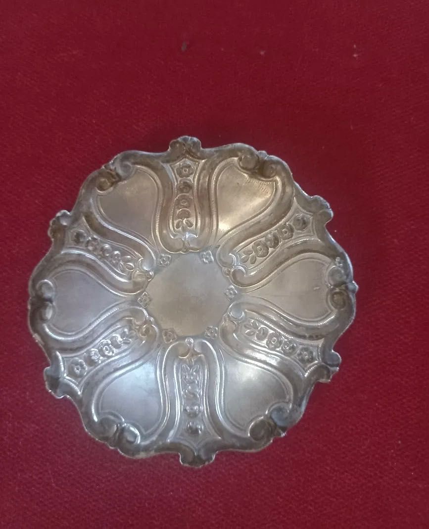 Pequenas Salvas (Aneleira) em Prata Portuguesa