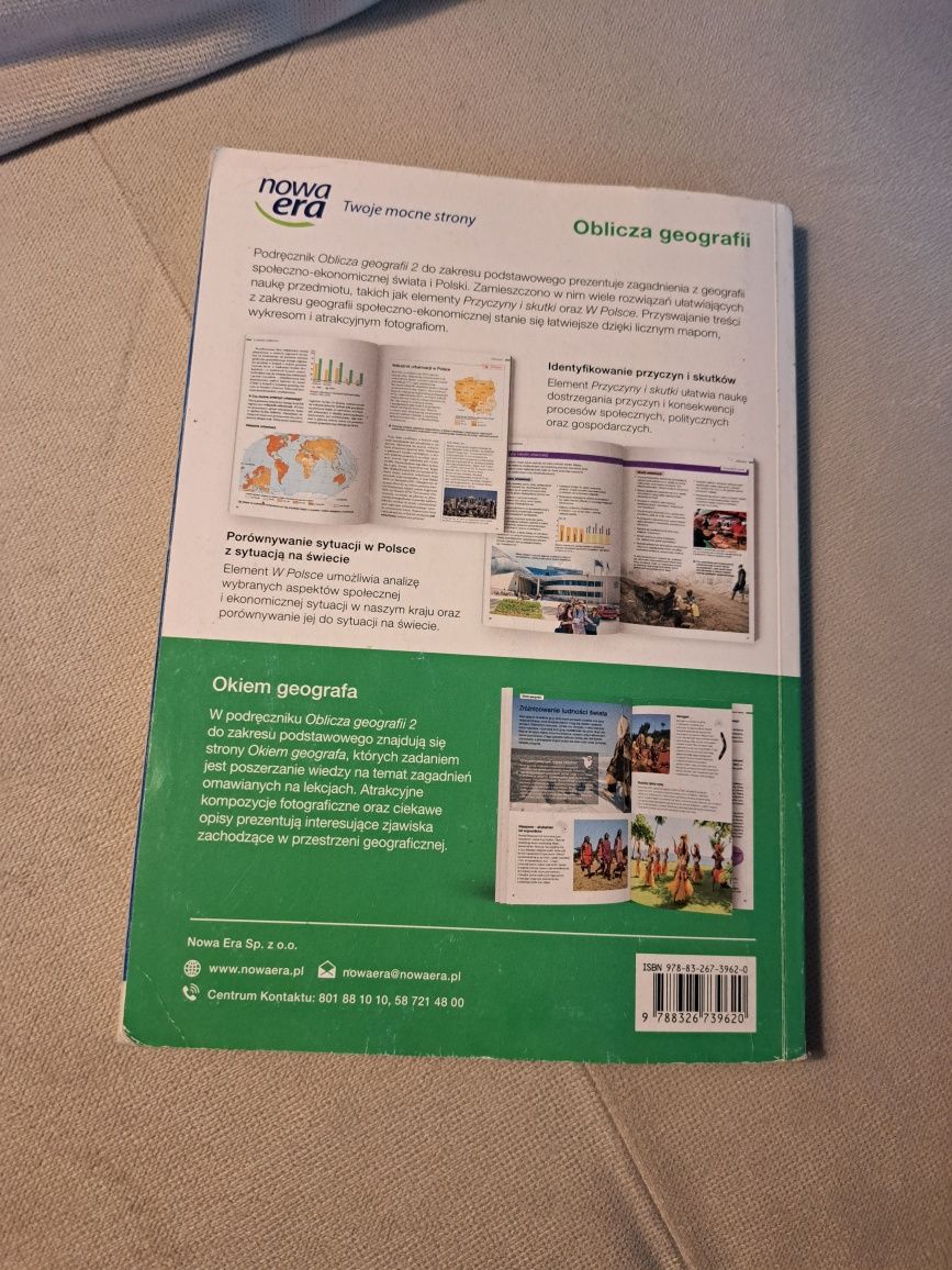 Oblicza geografii klasa 2 zakres podstawowy