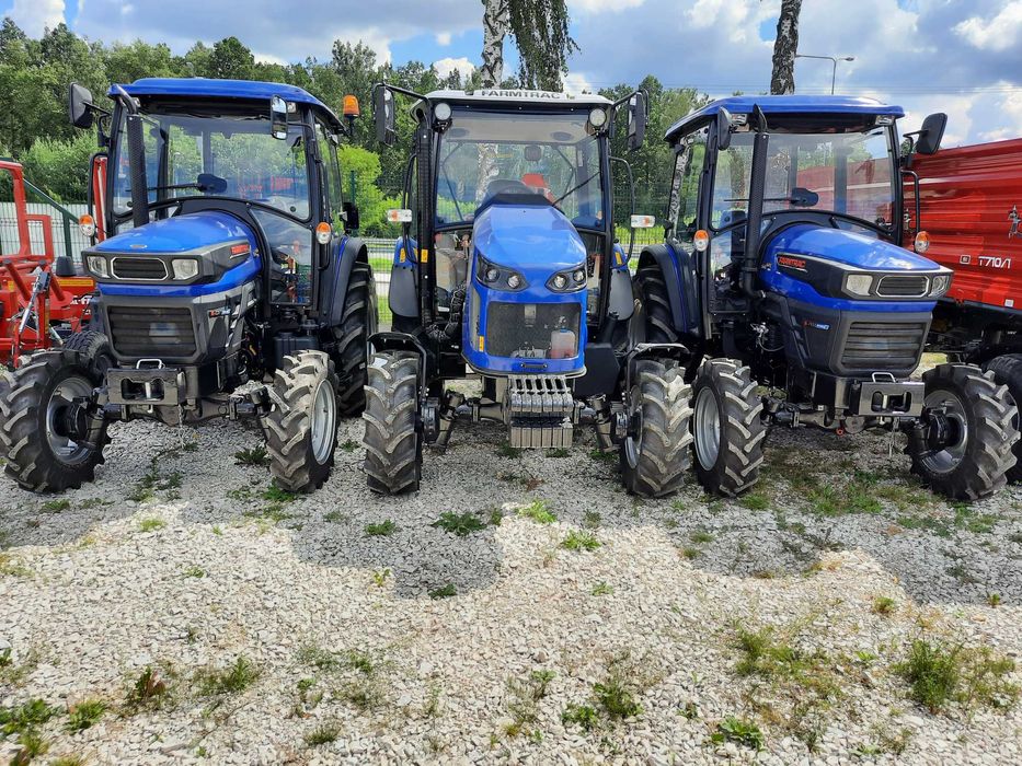 Ciągnik Rolniczy FARMTRAC 6050E Dtc V 4x4 Pod Wniosek 50 KM Sadowniczy