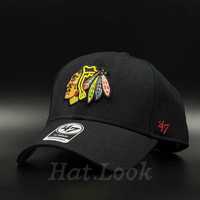 Кепка 47 Brand NHL Chicago Blackhawks MVP H-MVP04WBV-BKA