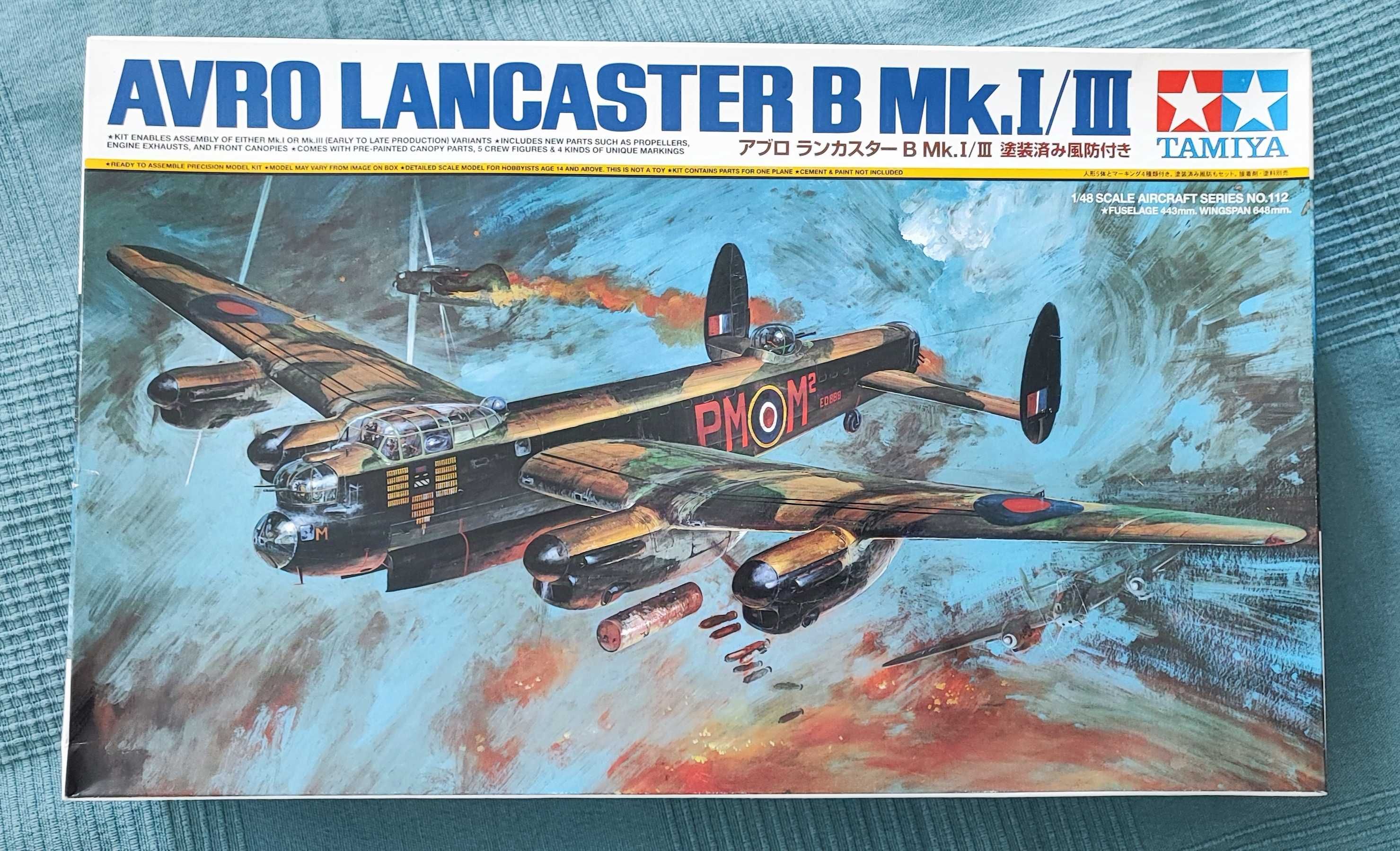 Model do sklejania Lancaster MK I/III tamiya