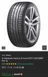 Opony letnie hankook ventus S1 evo3 91Y XL dot 5024