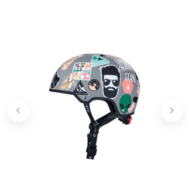 Шлем захисний Micro Helmet stiker M